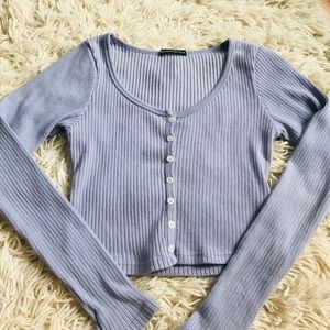 BRANDY MELVILLE PURPLE ZELLY TOP